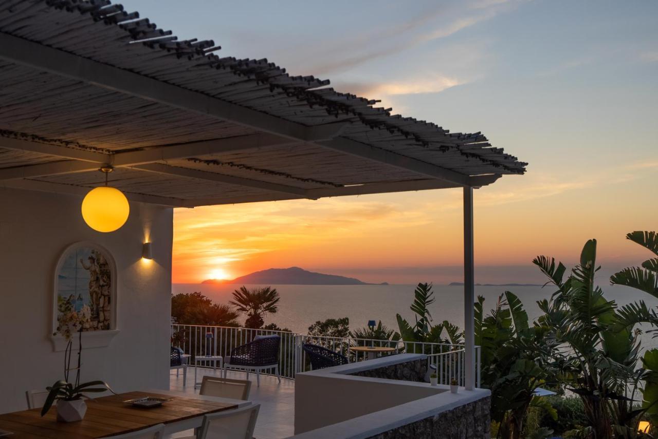 Capri Blue Luxury Villa Le Tre Monelle Anacapri  Exterior photo