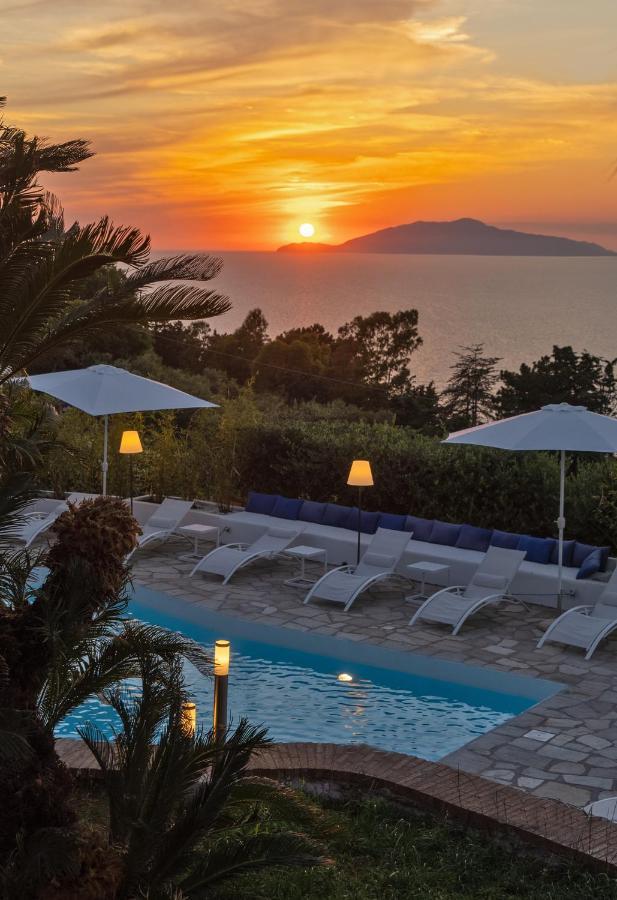 Capri Blue Luxury Villa Le Tre Monelle Anacapri  Exterior photo