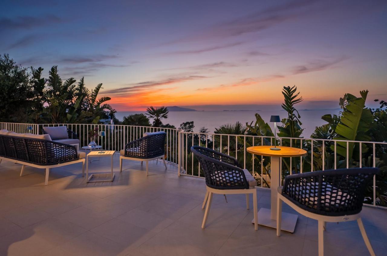 Capri Blue Luxury Villa Le Tre Monelle Anacapri  Exterior photo