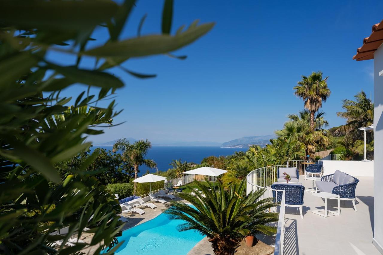 Capri Blue Luxury Villa Le Tre Monelle Anacapri  Exterior photo