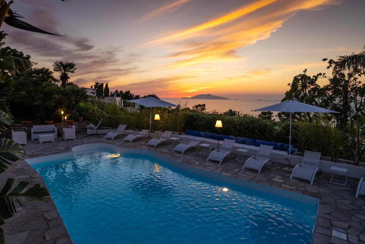 Capri Blue Luxury Villa Le Tre Monelle Anacapri  Exterior photo